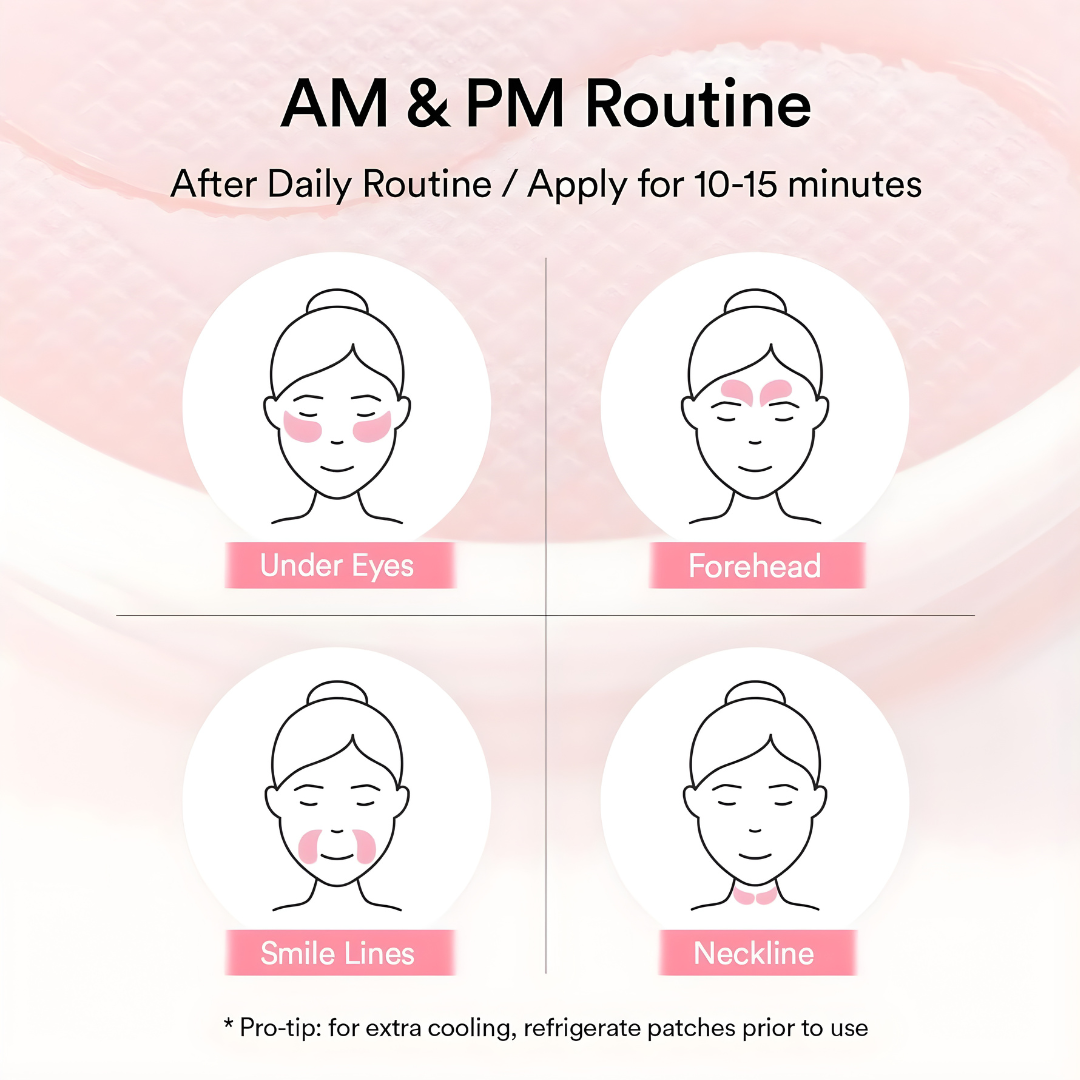 LumiEyes™ Under-Eye Brightening & Depuffing Hydrogel Patches - LumiSkin Co