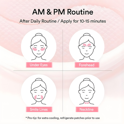 LumiEyes™ Under-Eye Brightening & Depuffing Hydrogel Patches - LumiSkin Co